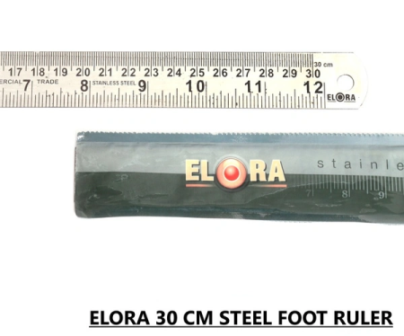 Elora Steel Scale 30cm