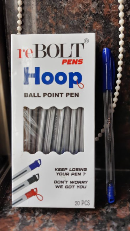 ReBolt Hoop Pen Blue (Pack of 20)