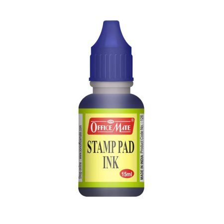 OfficeMate Stamp Pad Ink 15ml Blue - 126