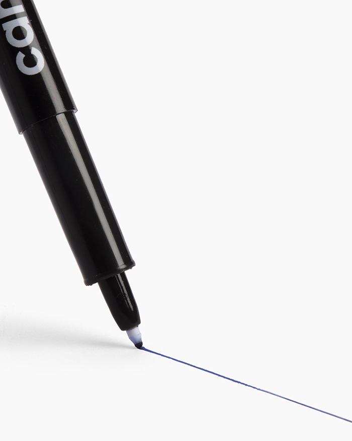 Camlin Marker Pen Blue(Pack of 10) - Image 2