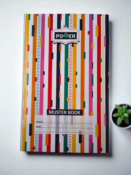 Power Muster English / Gujarati Attendance Book