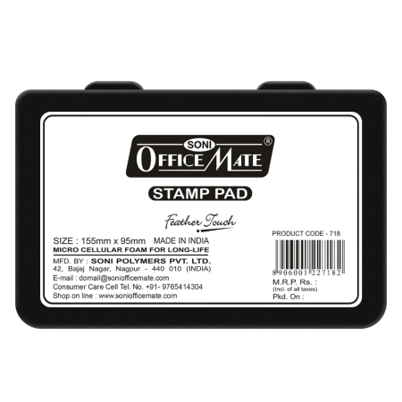 OfficeMate Stamp Pad Big - Black