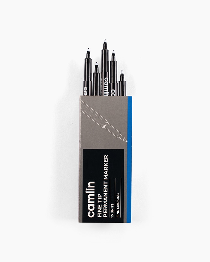 Camlin Marker Pen Blue(Pack of 10)