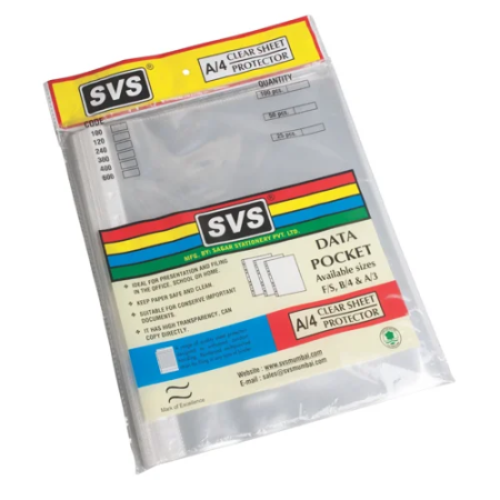 SVS A4 Sheet Protector-240(Low Thickness)