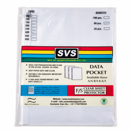 SVS FS Sheet Protector-300 (Medium Thickness)