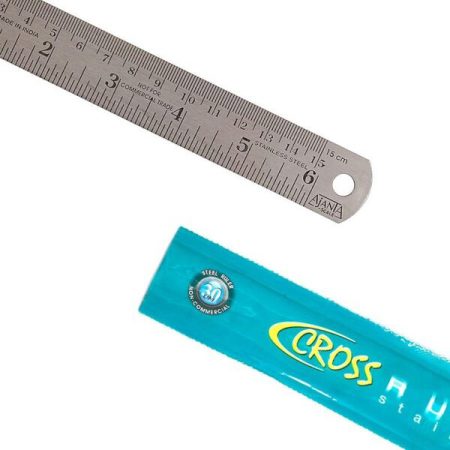 Cross Steel Scale 15cm