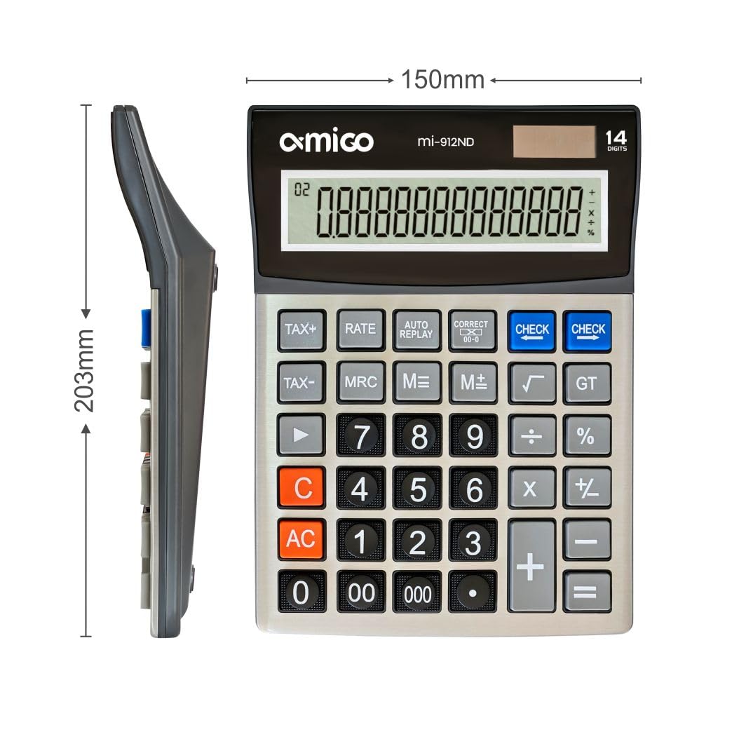 Amigo 912ND Calculator(1 Year Warranty) - Image 2