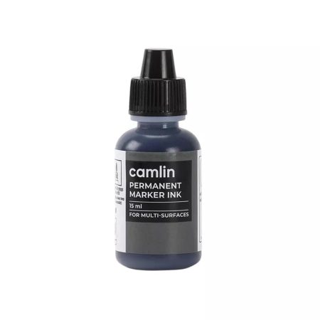 Camlin Permanent Marker Ink 15ml - Black