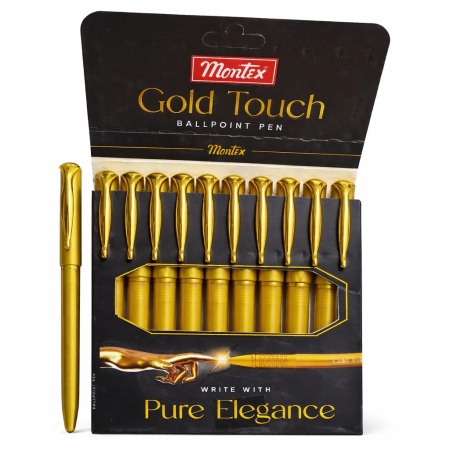Montex Gold Touch Pen (Pack of 10)