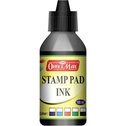 OfficeMate Stamp Pad Ink 100ml Black - 149
