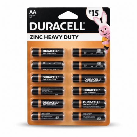 Duracell Zinc Heavy Duty AA Cell